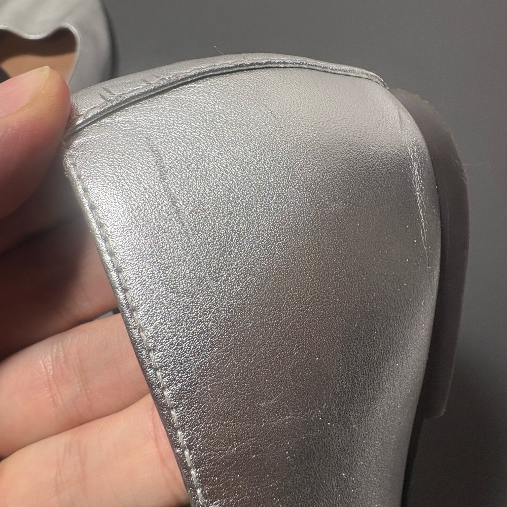 MADEWELL The Greta Silver Mary Jane Flats - Picture 8 of 10